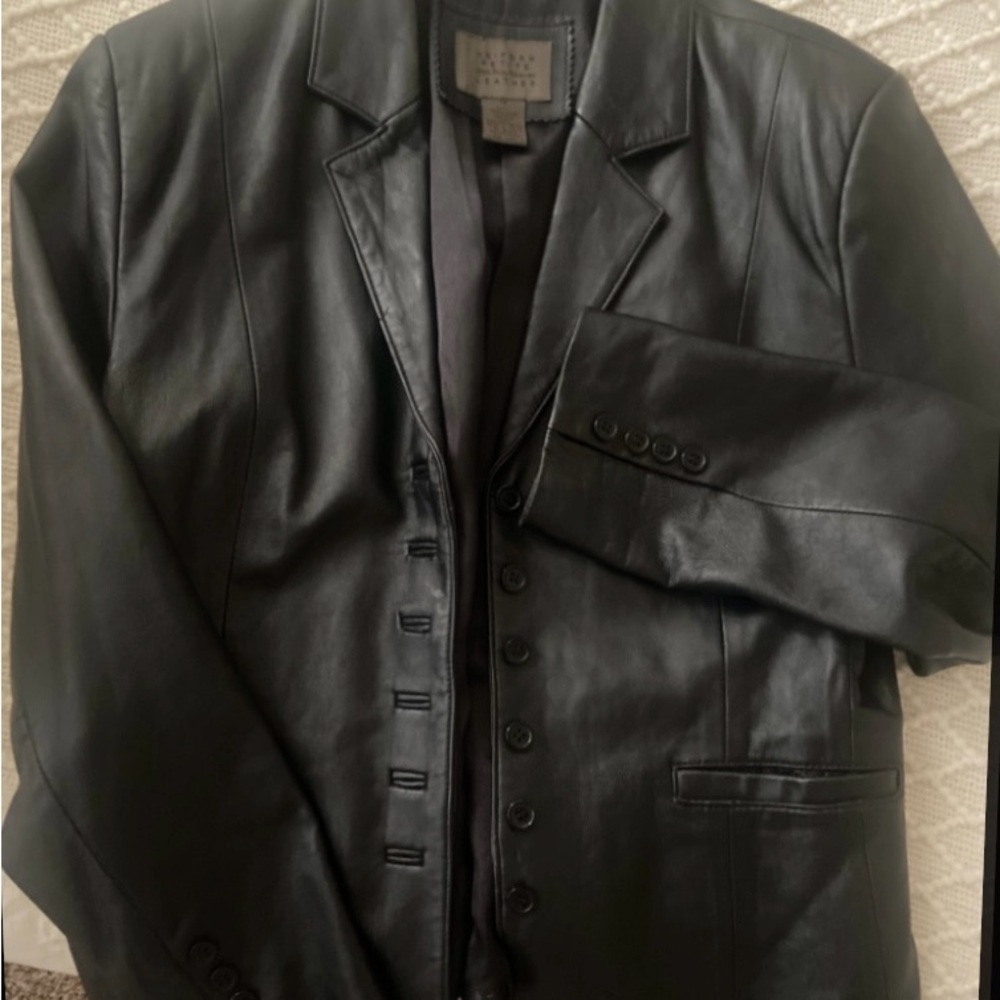JohnPaulRichard Dark Leather Jacket